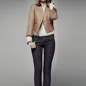 Trouve caramel wool blazer Size XS
